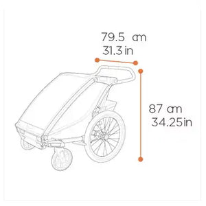 Thule Chariot Cross 2 double